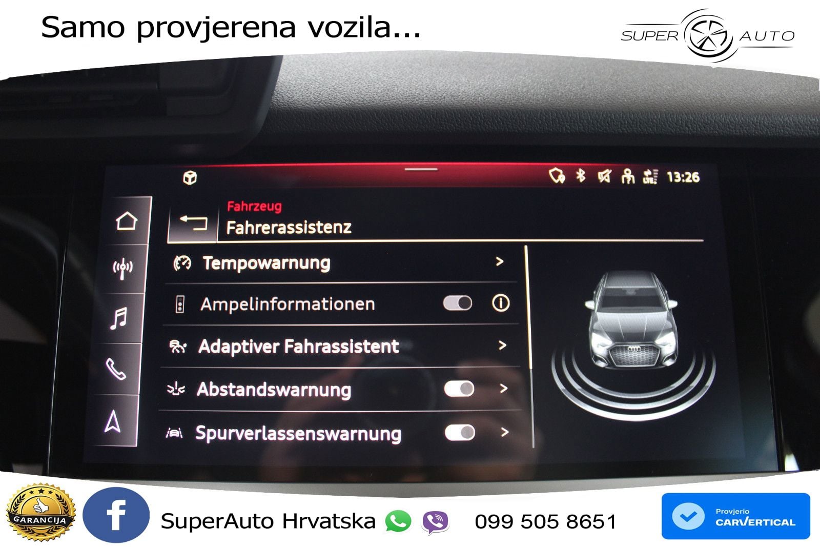 Audi S3 Limuzina 2.0 TFSI (310 KS) quattro S tronic LED+GR SJED+ACC