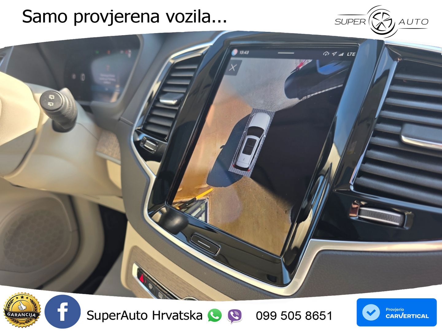 Volvo XC90 2.0 T8 AWD Automatic ACC+HEAD+4xGR SJED+360+PANO