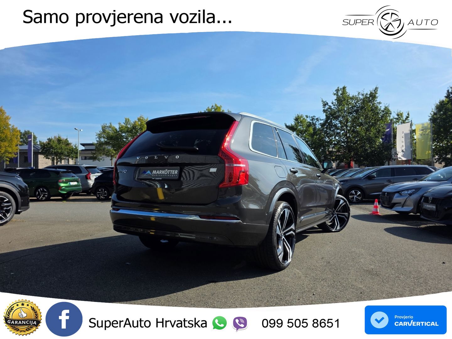 Volvo XC90 2.0 T8 AWD Automatic ACC+HEAD+4xGR SJED+360+PANO