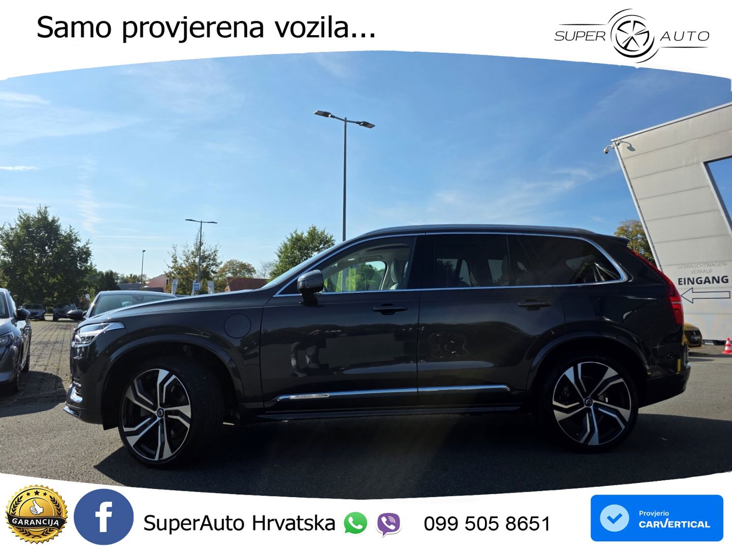 Volvo XC90 2.0 T8 AWD Automatic ACC+HEAD+4xGR SJED+360+PANO