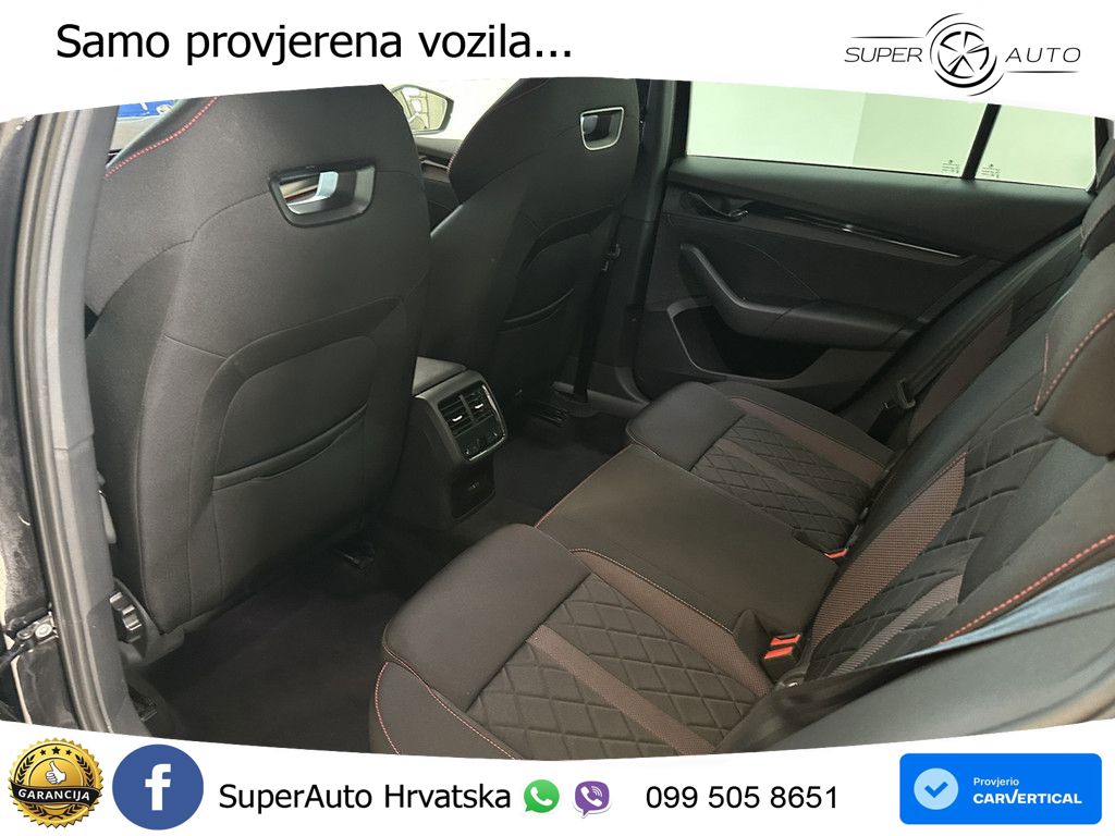 Škoda Octavia Combi RS 2.0 TDI (200 KS) DSG LED+GR SJED+ACC
