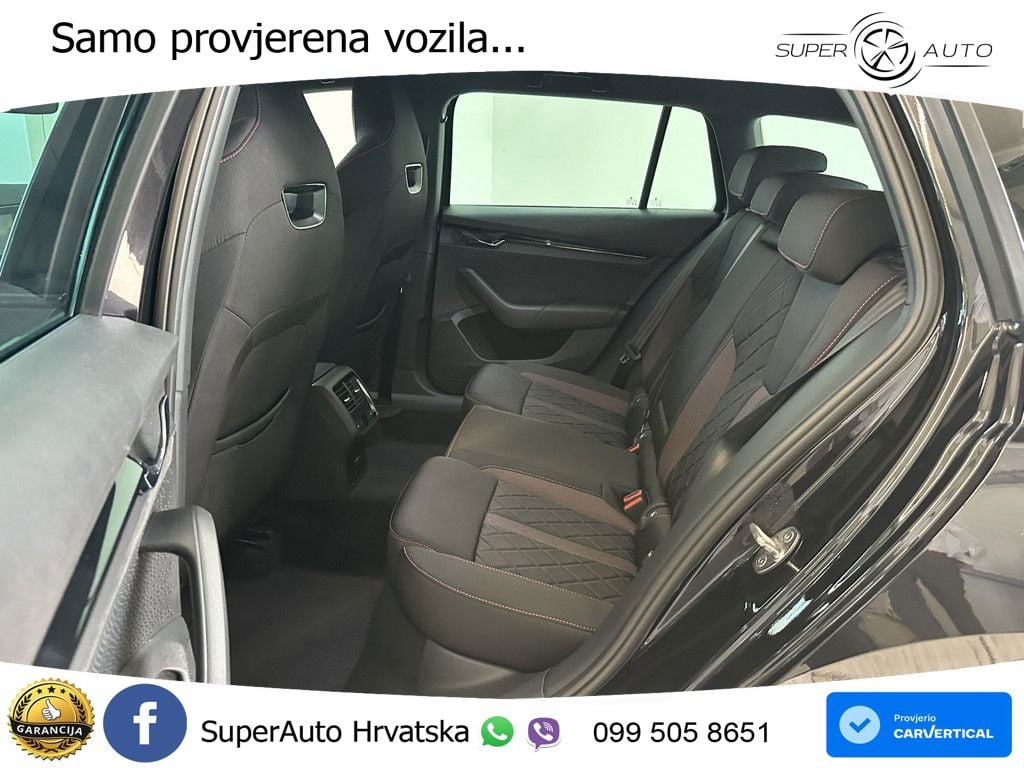 Škoda Octavia Combi RS 2.0 TDI (200 KS) DSG LED+GR SJED+ACC