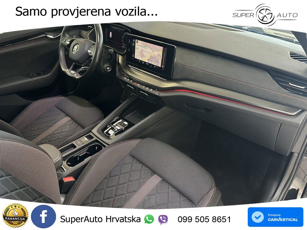 Škoda Octavia Combi RS 2.0 TDI (200 KS) DSG LED+GR SJED+ACC