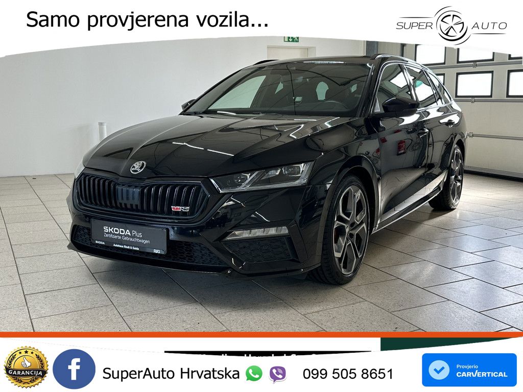 Škoda Octavia Combi RS 2.0 TDI (200 KS) DSG LED+GR SJED+ACC