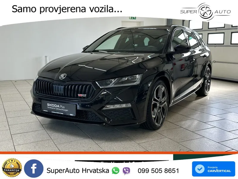Škoda Octavia Combi RS 2.0 TDI (200 KS) DSG LED+GR SJED+ACC