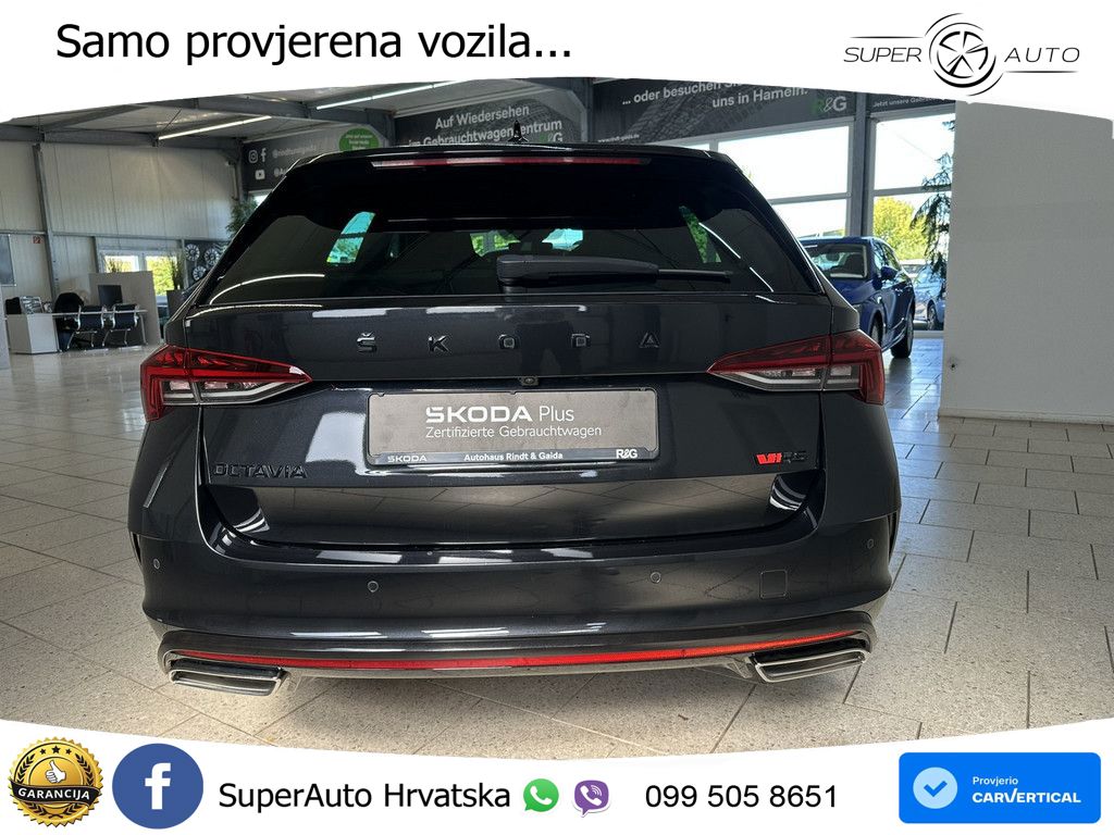 Škoda Octavia Combi RS 2.0 TDI (200 KS) DSG LED+GR SJED+ACC