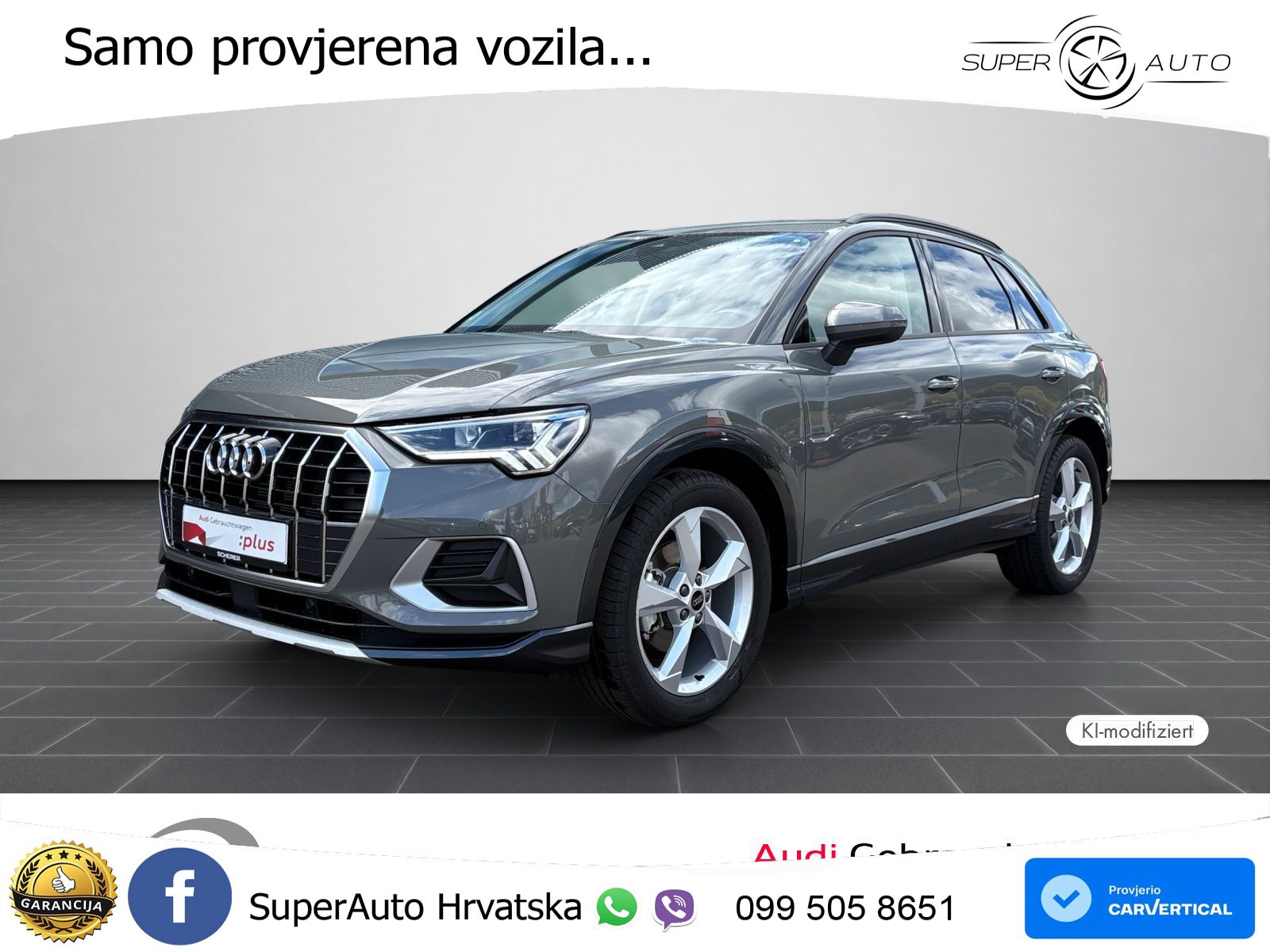 Audi Q3 1.5 TFSI (150 KS) S tronic advanced LED+GR SJED+ACC