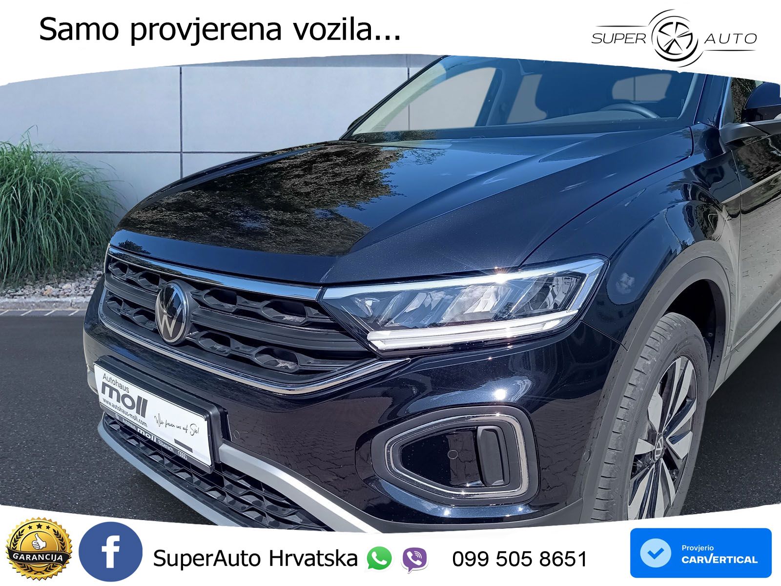 Volkswagen T-Roc 1.5 TSI (150 KS) DSG LED+GR SJED+ACC