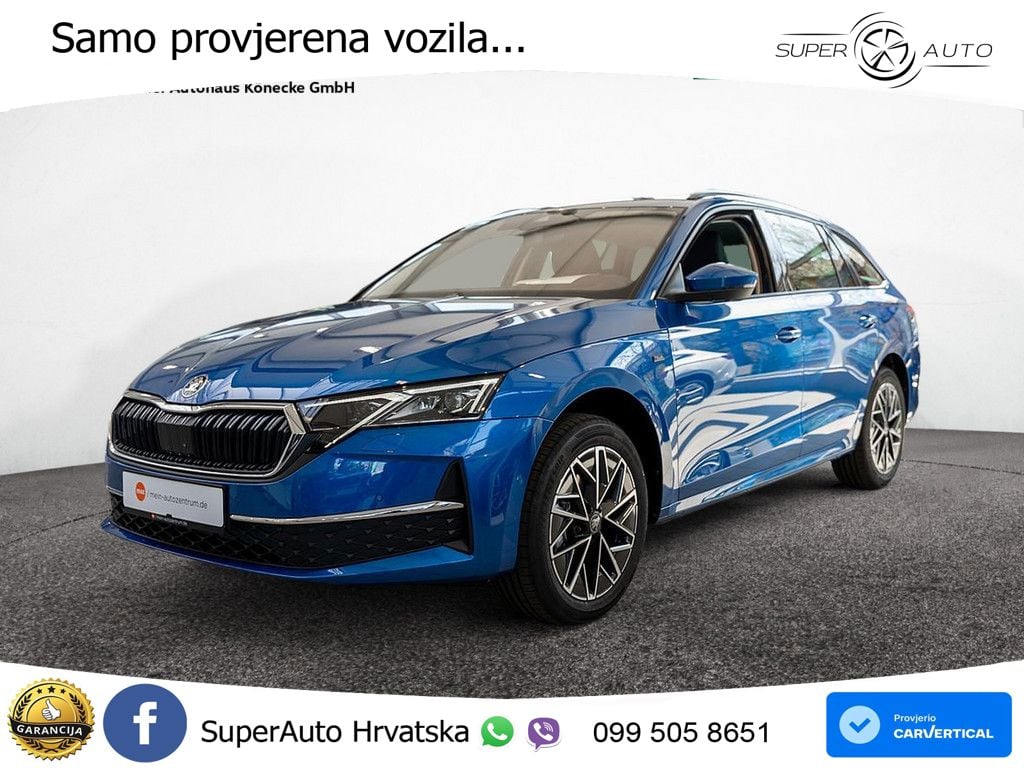 Škoda Octavia Combi 2.0 TDI (150 KS) DSG MATRIX+GR SJED+KAM