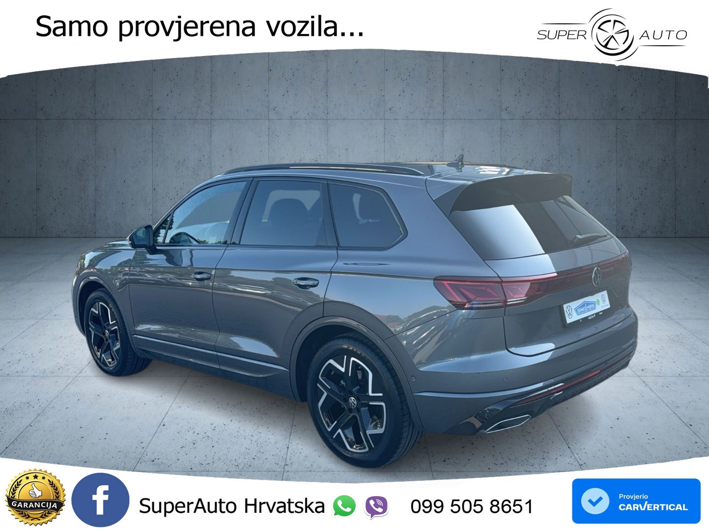 Volkswagen Touareg 3.0 V6 TDI (286 KS) 4MOTION Tiptronic ZRAČNI+ACC+GR SJED+KAM+PANO