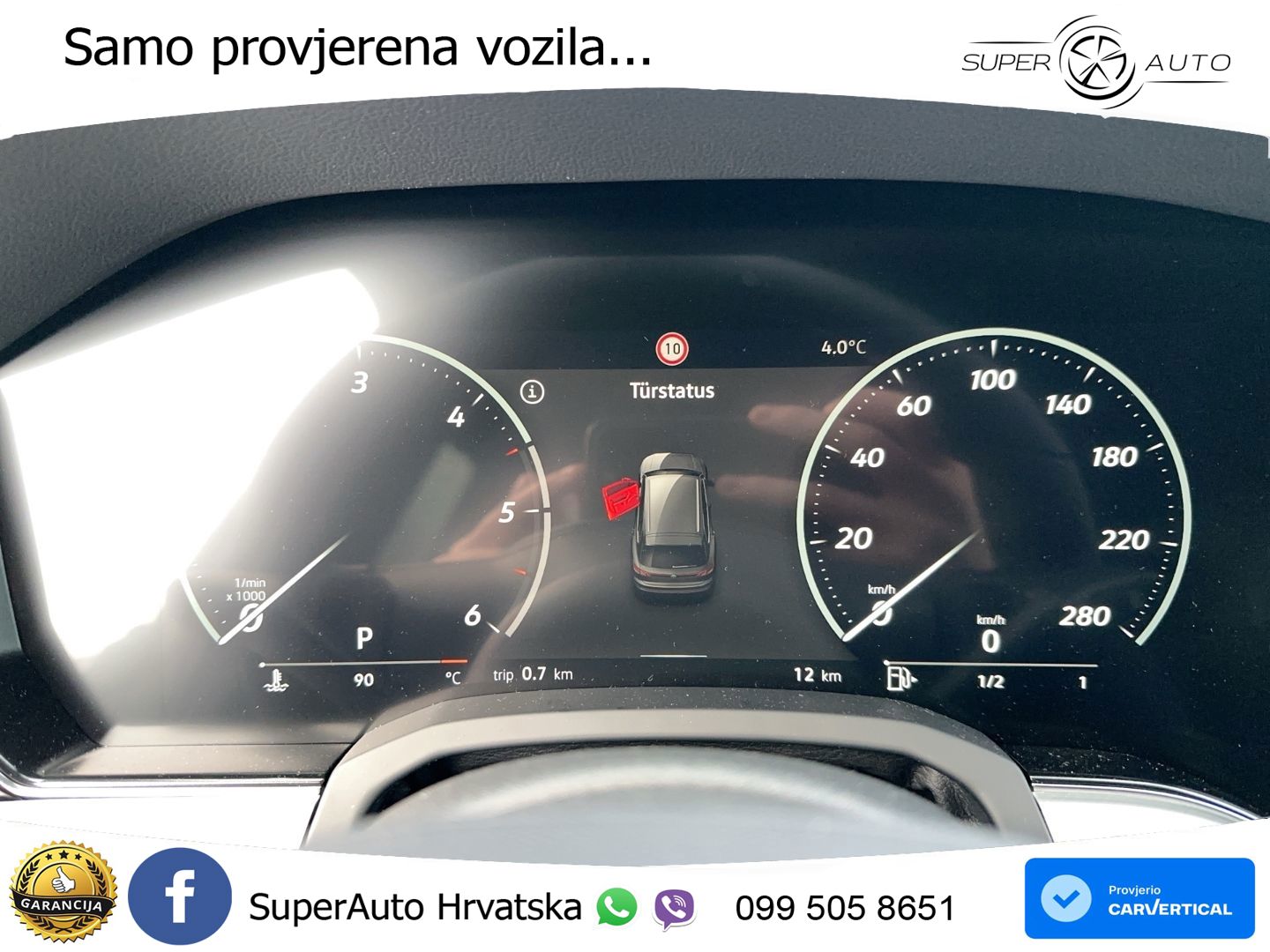 Volkswagen Touareg 3.0 V6 TDI (286 KS) 4MOTION Tiptronic ZRAČNI+ACC+GR SJED+KAM+PANO