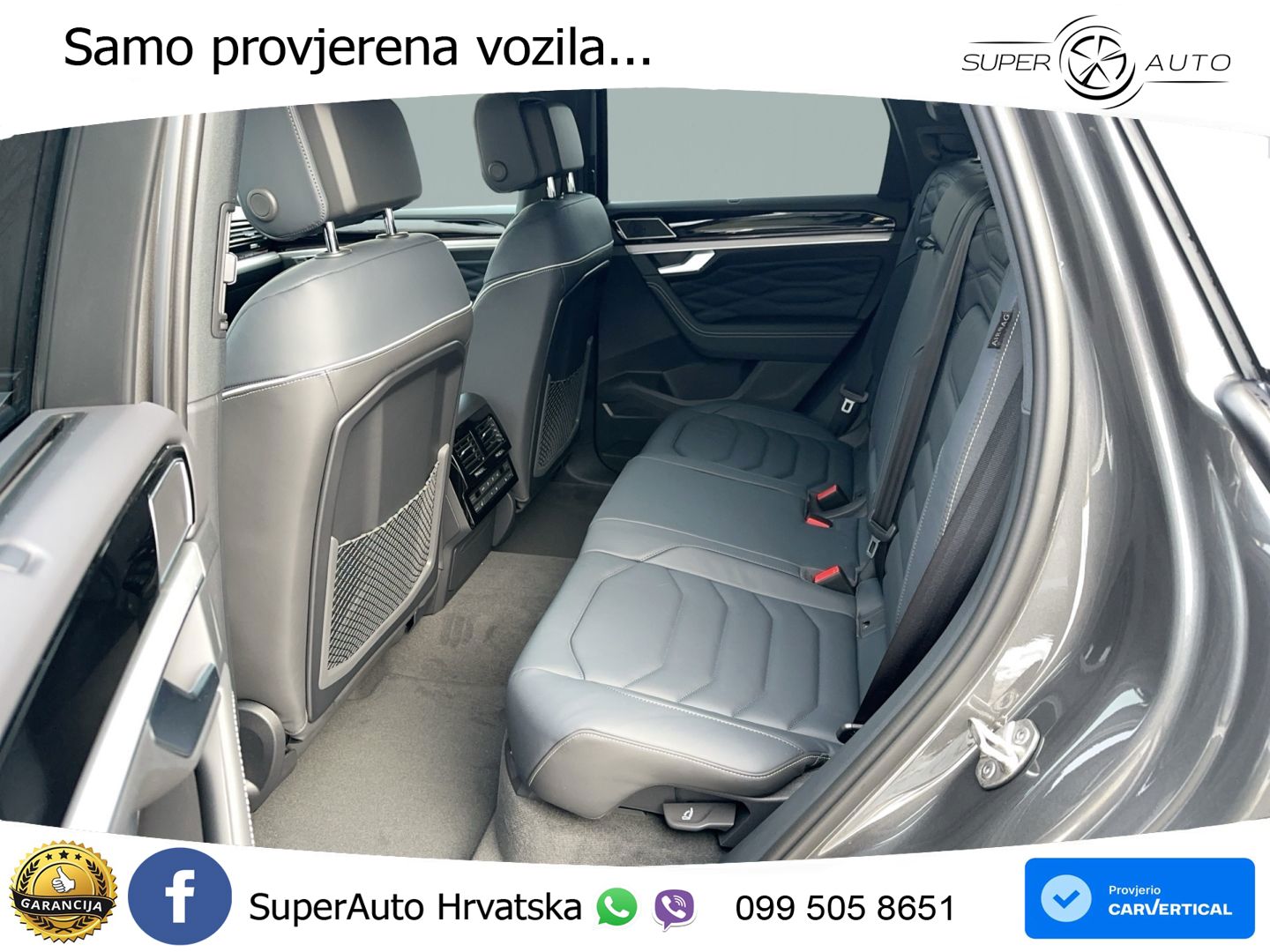 Volkswagen Touareg 3.0 V6 TDI (286 KS) 4MOTION Tiptronic ZRAČNI+ACC+GR SJED+KAM+PANO