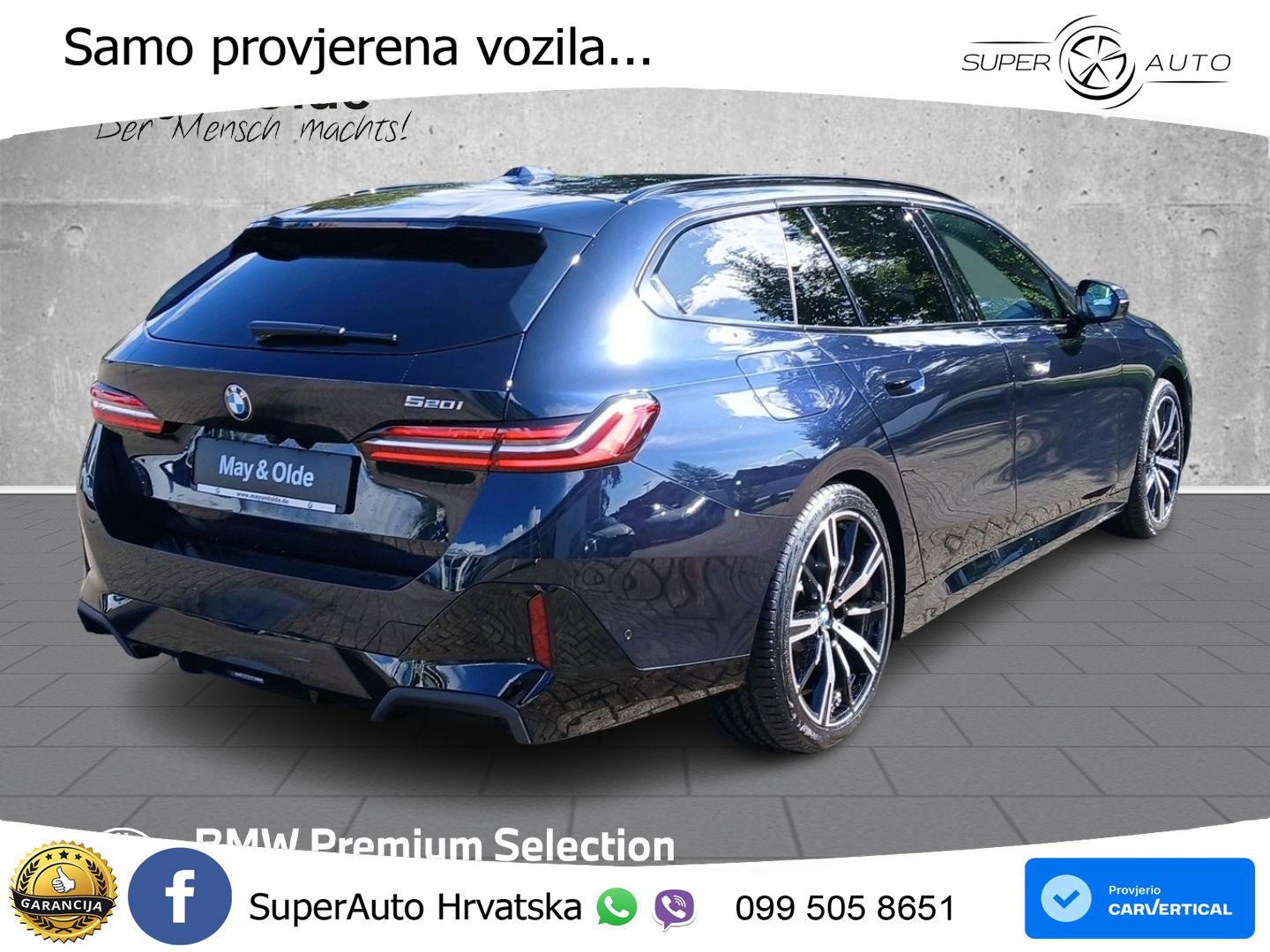 BMW 520i Touring (208 KS) Steptronic M Sport LED+GR SJED+ACC