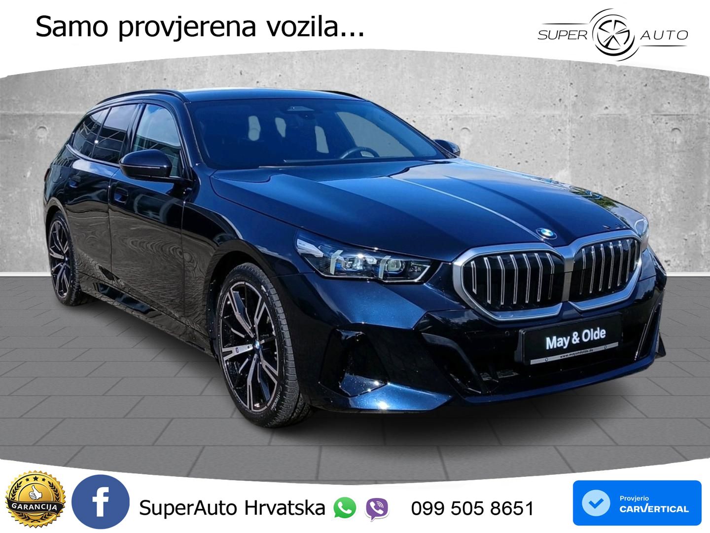 BMW 520i Touring (208 KS) Steptronic M Sport LED+GR SJED+ACC