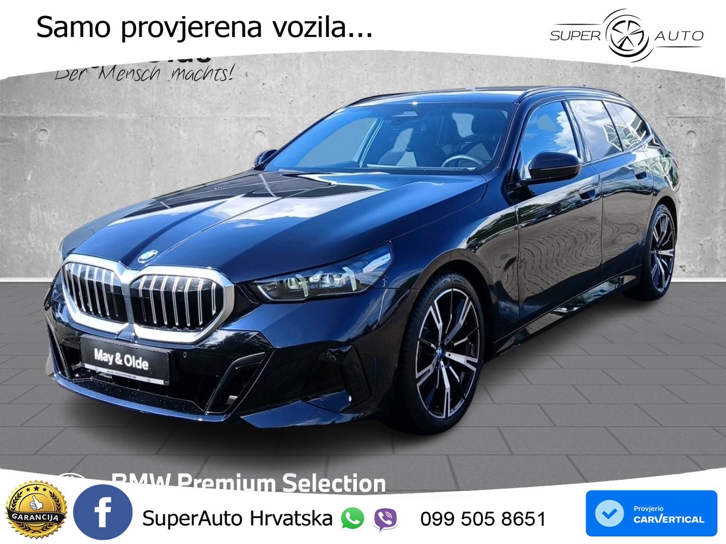 BMW 520i Touring (208 KS) Steptronic M Sport LED+GR SJED+ACC