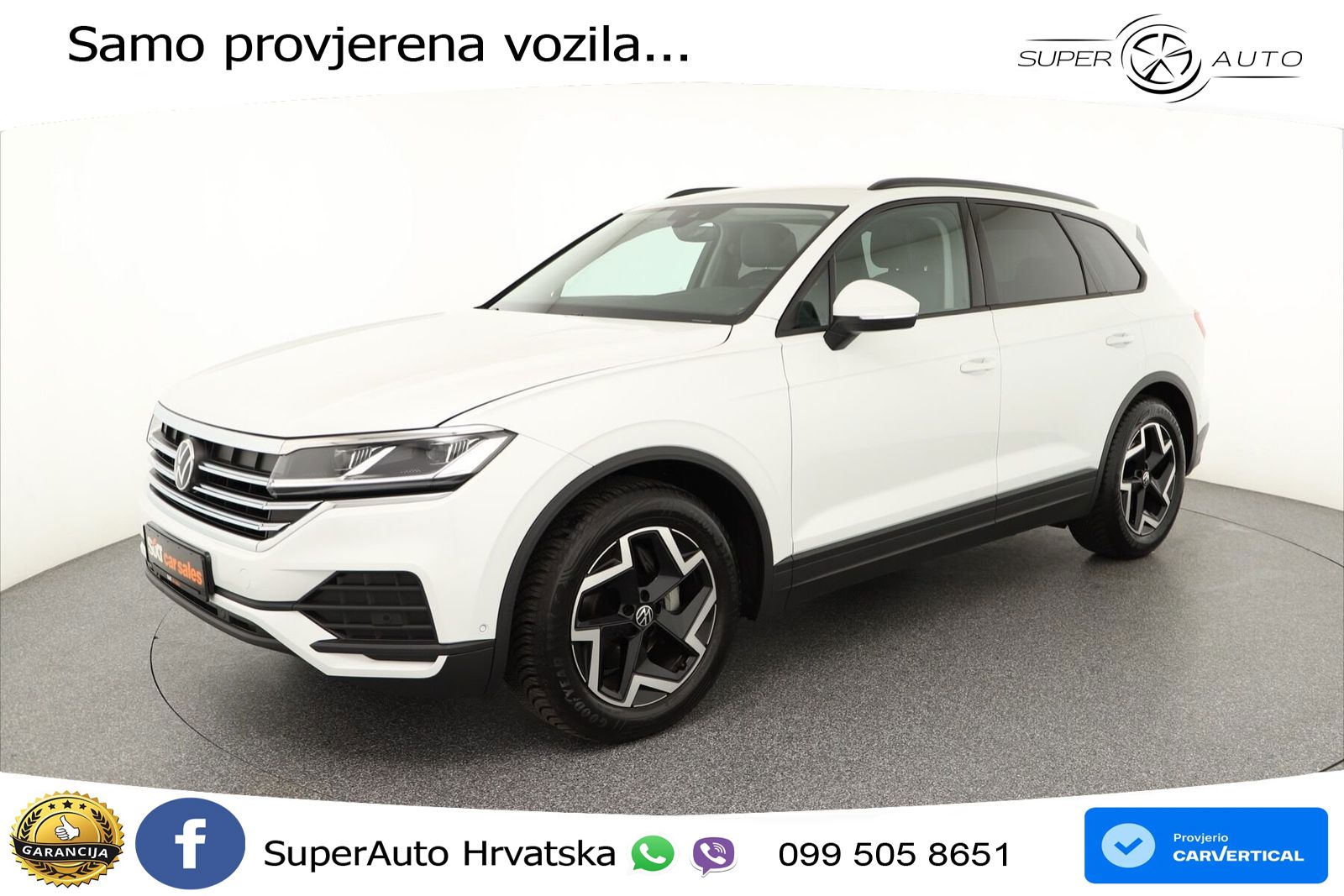 Volkswagen Touareg 3.0 V6 TDI (231 KS) 4MOTION Tiptronic ZRAČNI+ACC+GR SJED+KAM