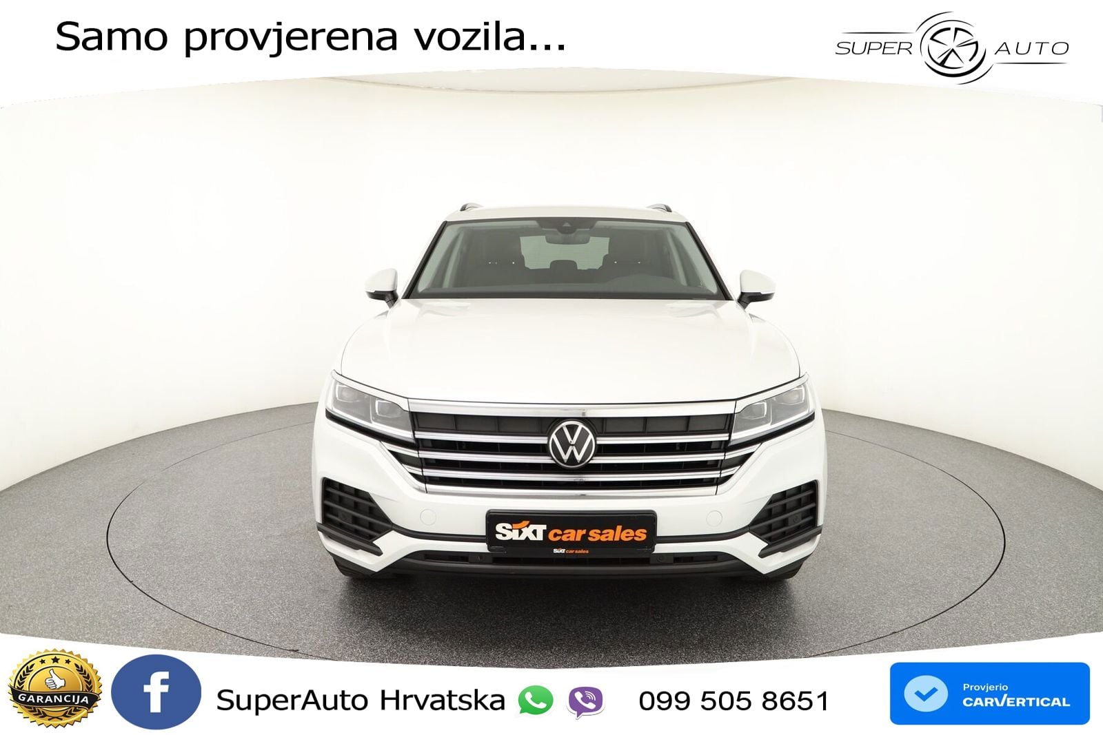 Volkswagen Touareg 3.0 V6 TDI (231 KS) 4MOTION Tiptronic ZRAČNI+ACC+GR SJED+KAM