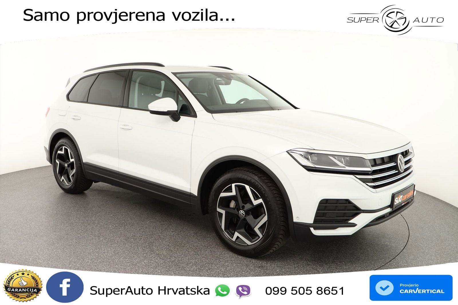 Volkswagen Touareg 3.0 V6 TDI (231 KS) 4MOTION Tiptronic ZRAČNI+ACC+GR SJED+KAM
