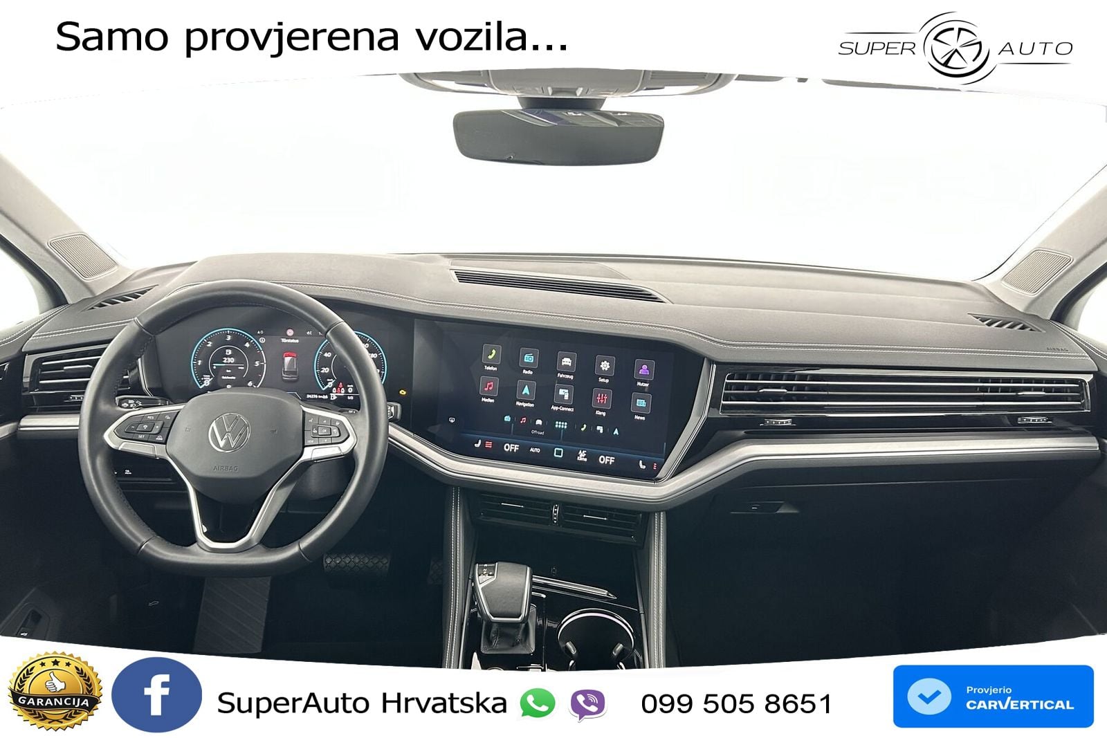 Volkswagen Touareg 3.0 V6 TDI (231 KS) 4MOTION Tiptronic ZRAČNI+ACC+GR SJED+KAM