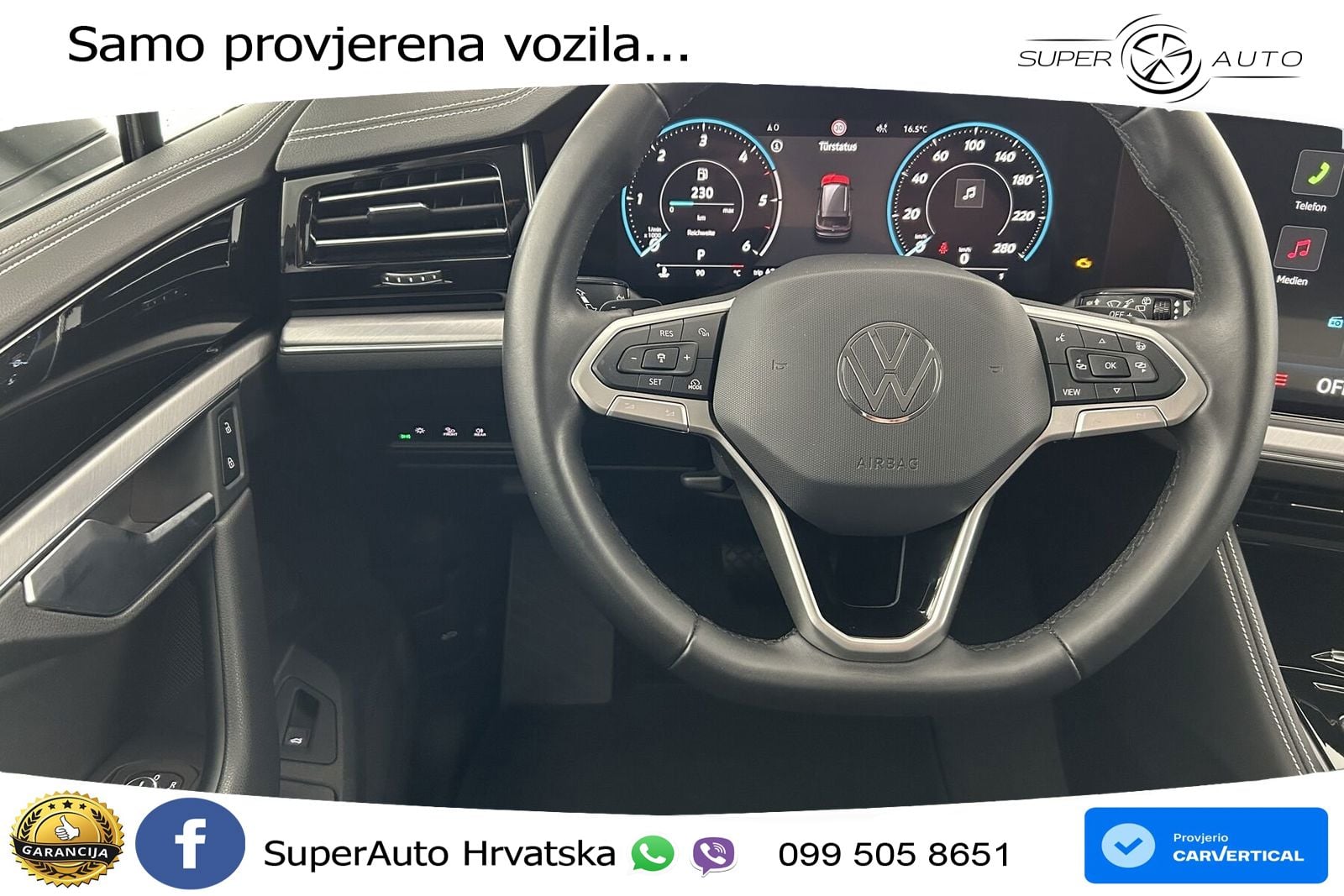 Volkswagen Touareg 3.0 V6 TDI (231 KS) 4MOTION Tiptronic ZRAČNI+ACC+GR SJED+KAM