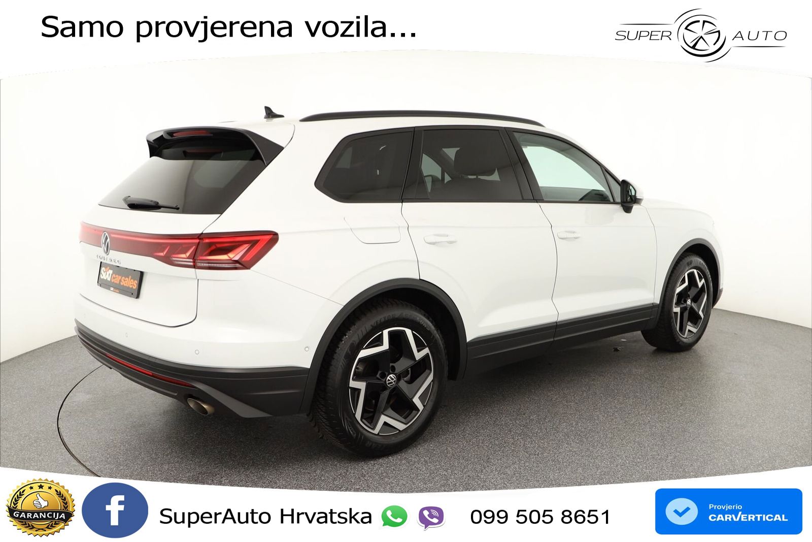 Volkswagen Touareg 3.0 V6 TDI (231 KS) 4MOTION Tiptronic ZRAČNI+ACC+GR SJED+KAM