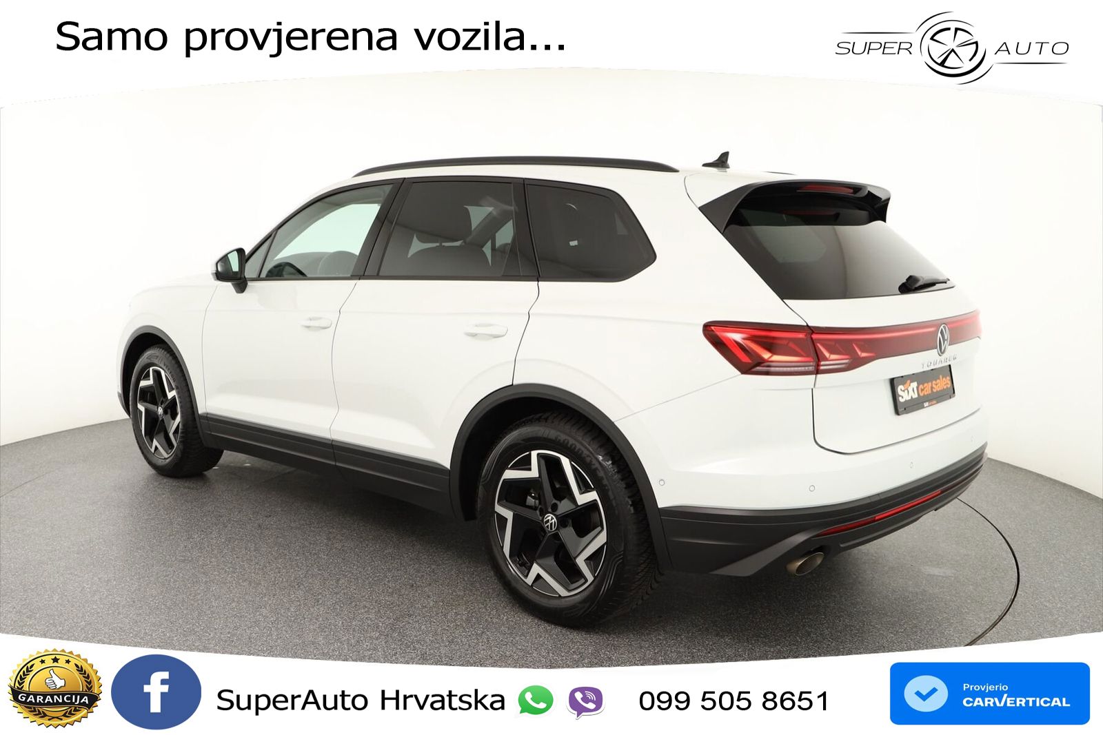 Volkswagen Touareg 3.0 V6 TDI (231 KS) 4MOTION Tiptronic ZRAČNI+ACC+GR SJED+KAM