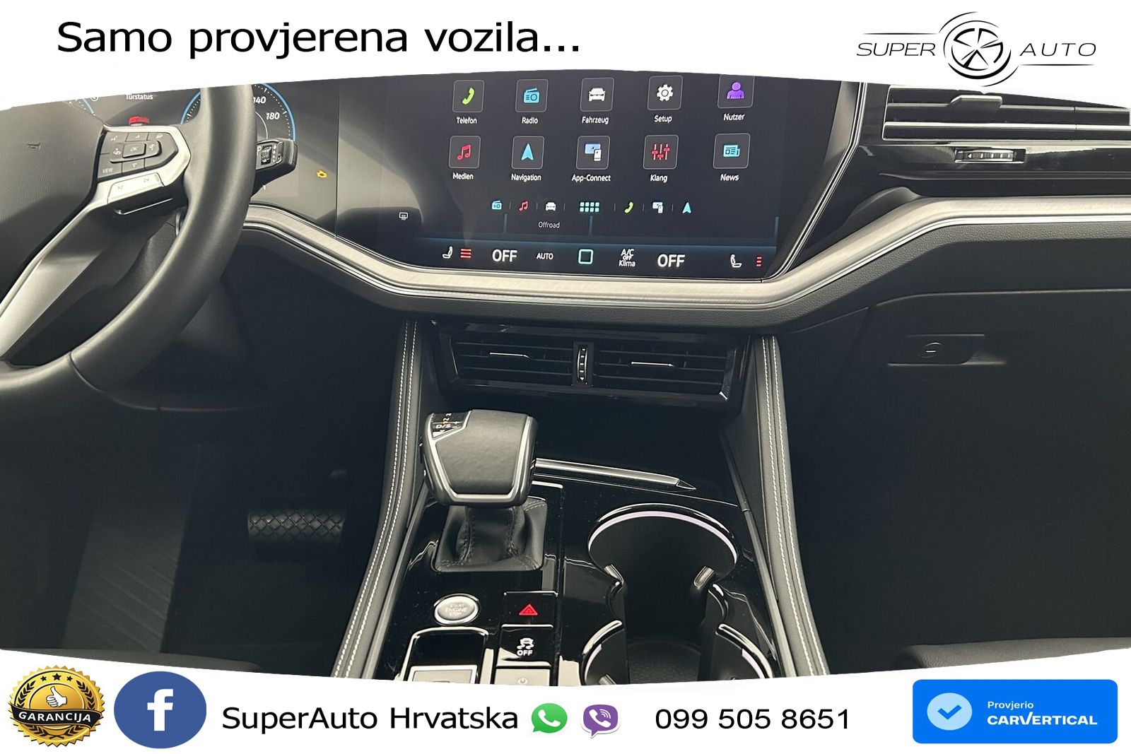 Volkswagen Touareg 3.0 V6 TDI (231 KS) 4MOTION Tiptronic ZRAČNI+ACC+GR SJED+KAM
