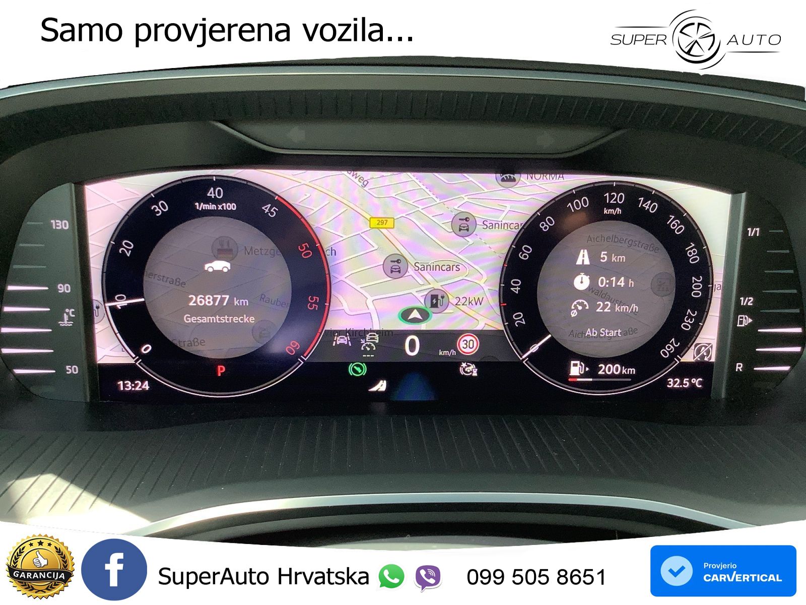 Škoda Octavia Combi 2.0 TDI (150 KS) DSG LED+GR SJED+ACC