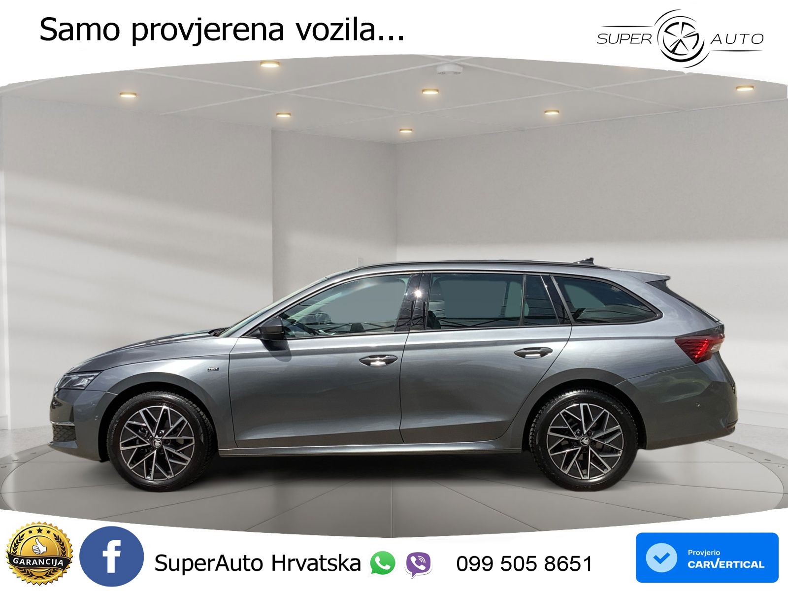 Škoda Octavia Combi 2.0 TDI (150 KS) DSG LED+GR SJED+ACC