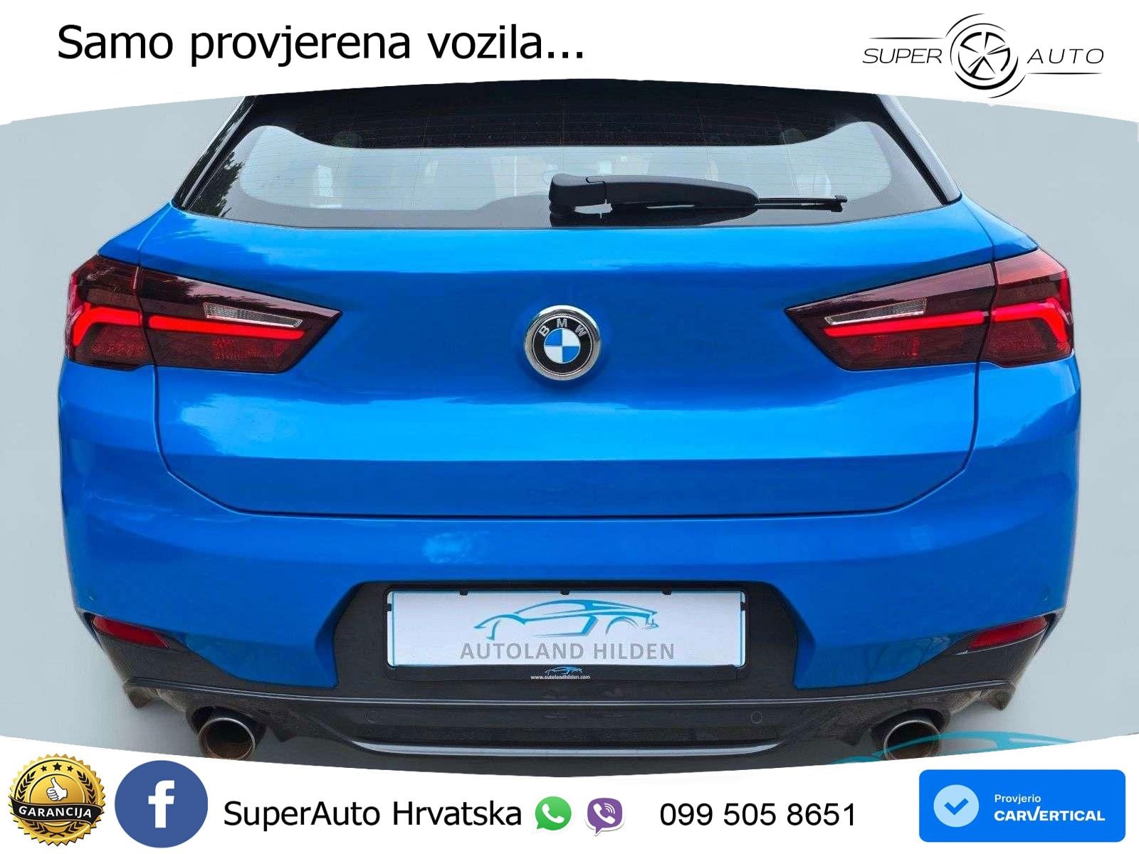 BMW X2 xDrive20i Steptronic M Sport LED+GR SJED+ACC