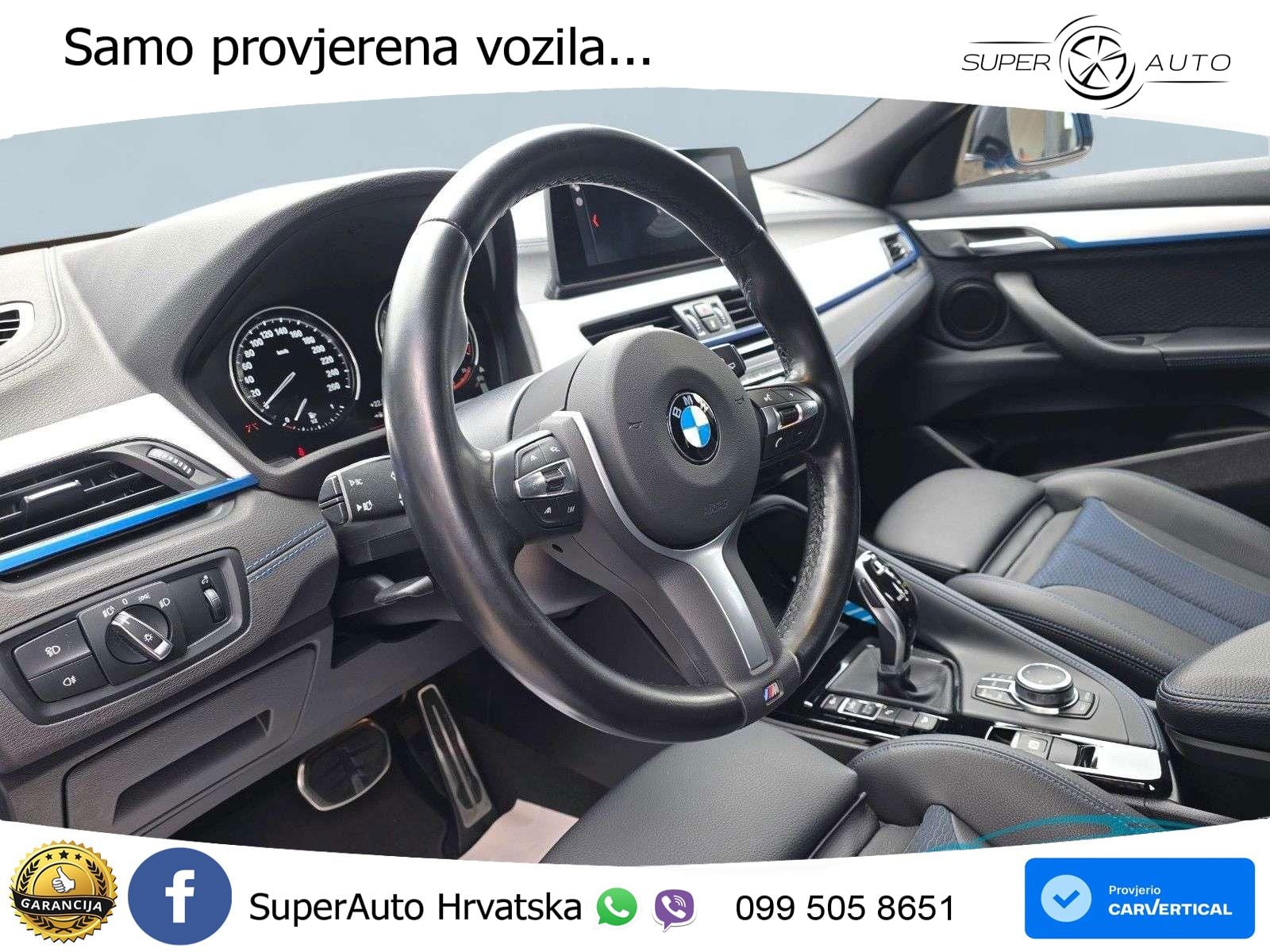 BMW X2 xDrive20i Steptronic M Sport LED+GR SJED+ACC