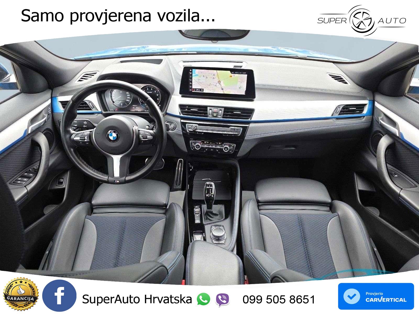 BMW X2 xDrive20i Steptronic M Sport LED+GR SJED+ACC