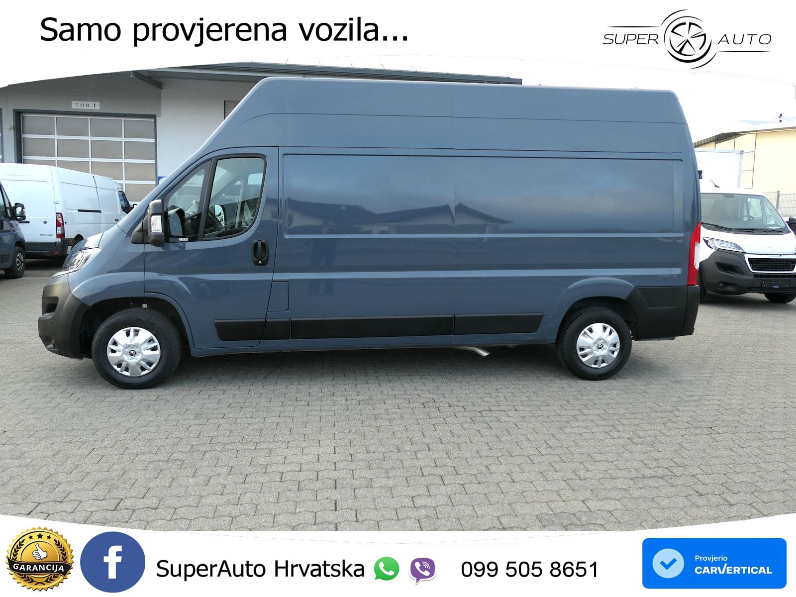 Citroën Jumper L3H3 Maxi extraHochdach2,1m Klima CAM Nav 140 KS