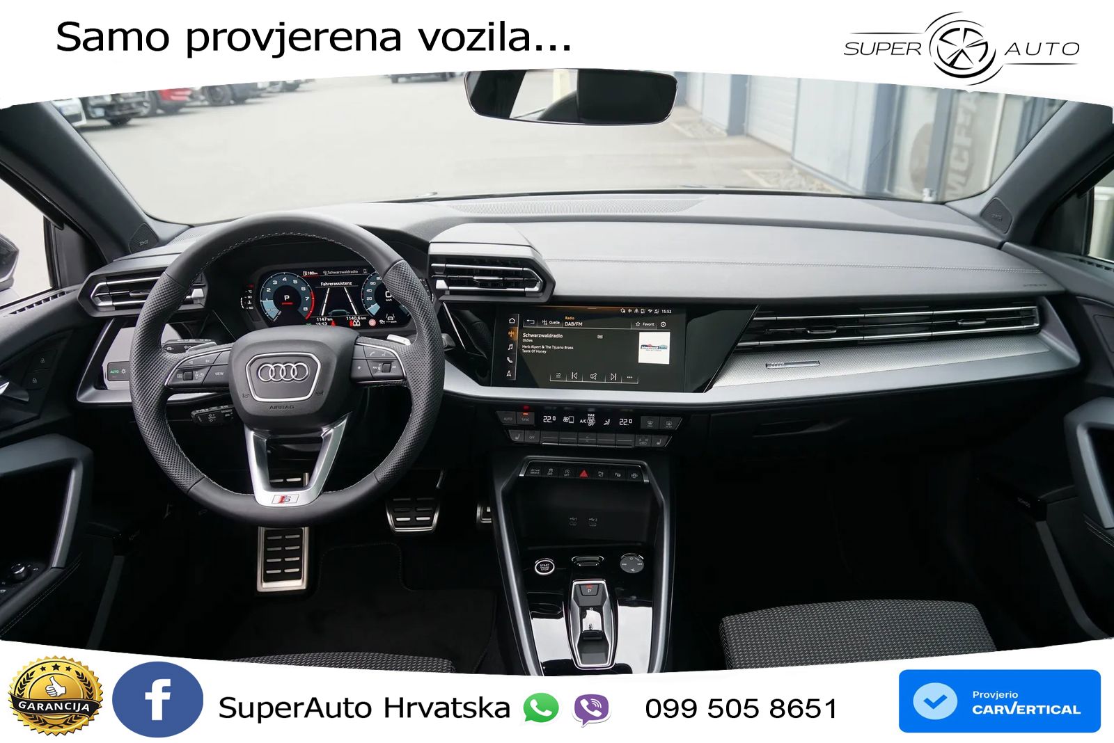 Audi A3 35 TFSI (150 KS) S tronic S line MATRIX+GR SJED+KAM