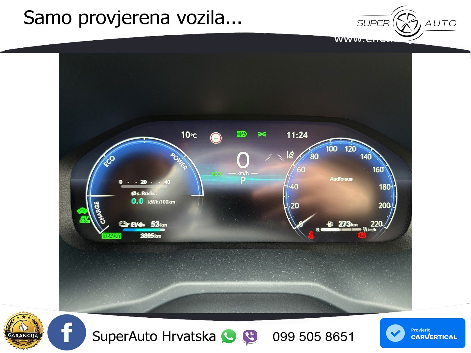 Toyota RAV4 2.5 (306 KS) Hybrid AWD-i eCVT LED+GR SJED+ACC