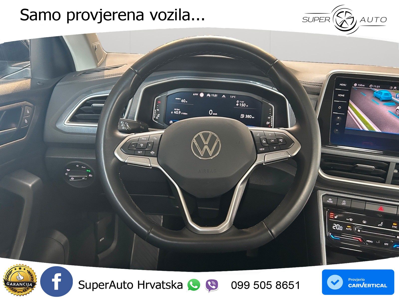 Volkswagen T-Roc 2.0 TDI (150 KS) DSG LED+GR SJED+ACC