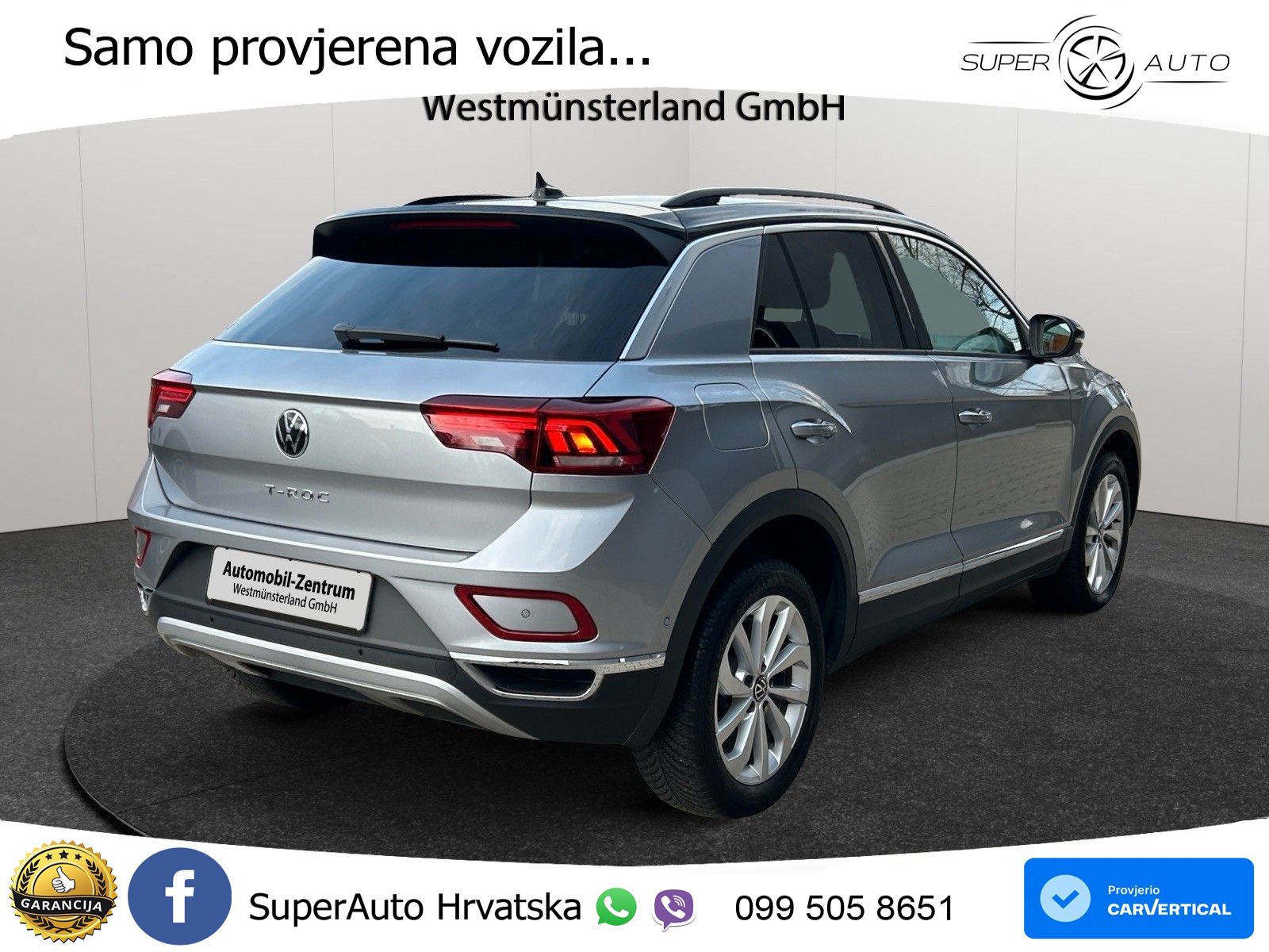 Volkswagen T-Roc 2.0 TDI (150 KS) DSG LED+GR SJED+ACC