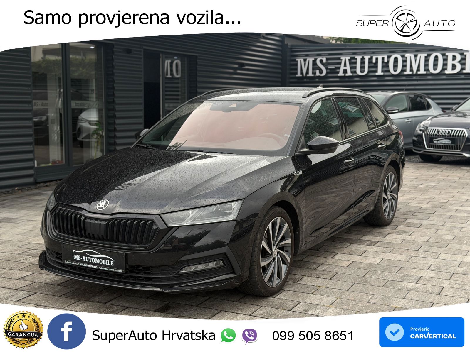 Škoda Octavia Combi 2.0 TDI (150 KS) DSG SportLine LED+GR SJED+ACC
