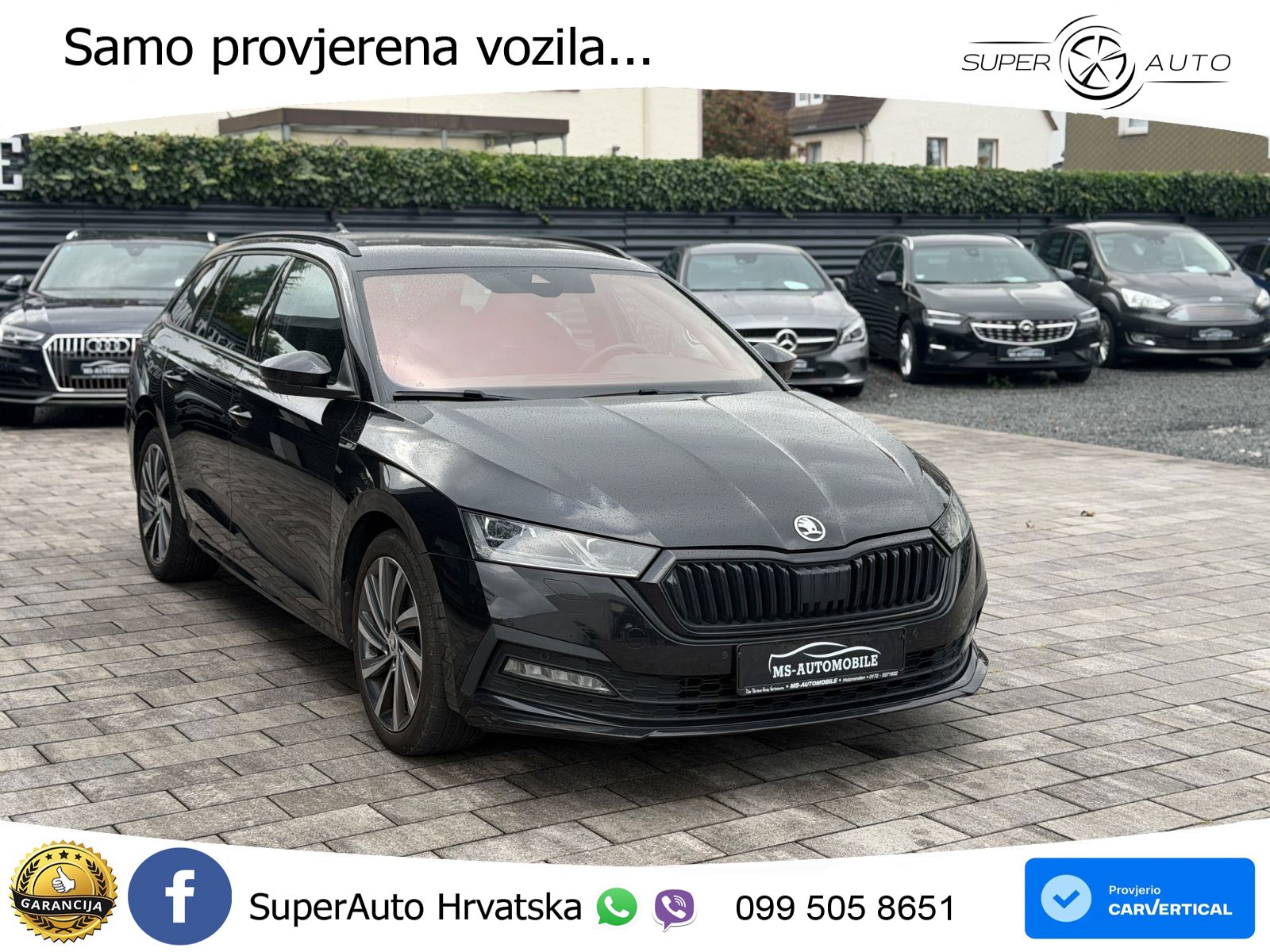 Škoda Octavia Combi 2.0 TDI (150 KS) DSG SportLine LED+GR SJED+ACC