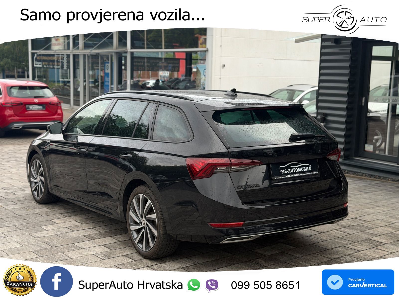 Škoda Octavia Combi 2.0 TDI (150 KS) DSG SportLine LED+GR SJED+ACC