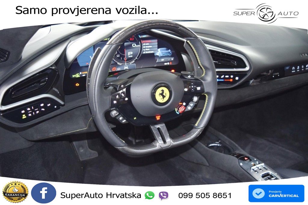 Ferrari 296 GTS 3.0 V6 (830 KS) F1 DCT LED+ACC
