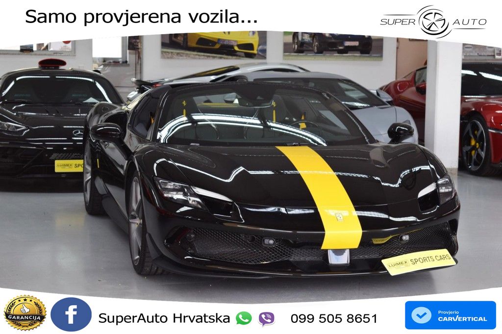 Ferrari 296 GTS 3.0 V6 (830 KS) F1 DCT LED+ACC