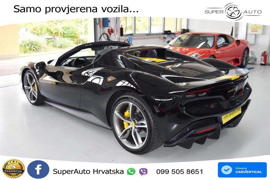Ferrari 296 GTS 3.0 V6 (830 KS) F1 DCT LED+ACC
