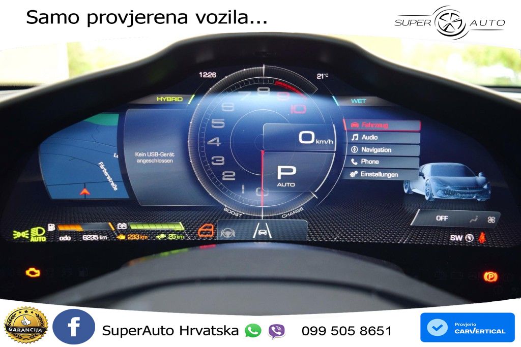 Ferrari 296 GTS 3.0 V6 (830 KS) F1 DCT LED+ACC