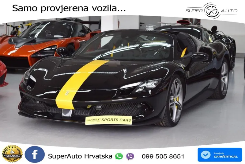 Ferrari 296 GTS 3.0 V6 (830 KS) F1 DCT LED+ACC