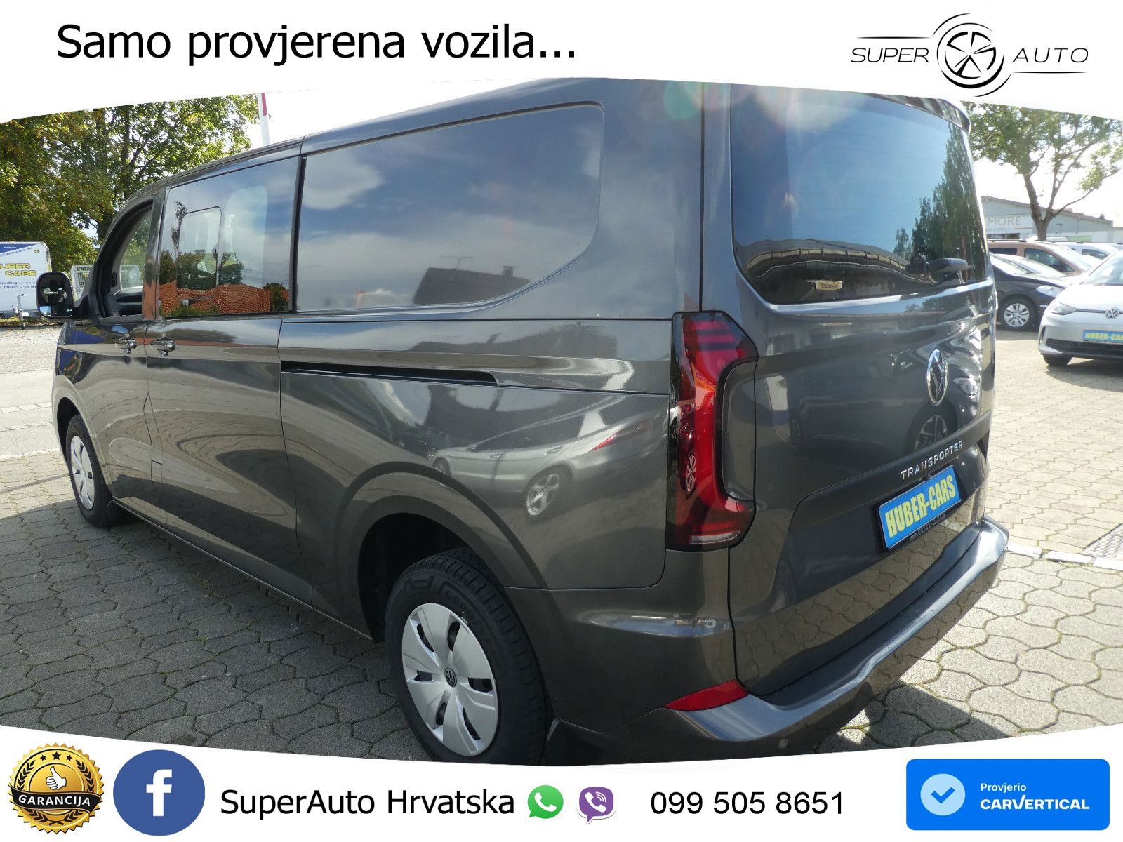 Volkswagen T7 Transporter Kombi Mixto LANG 2x SCHIEBETÜRE 150 KS