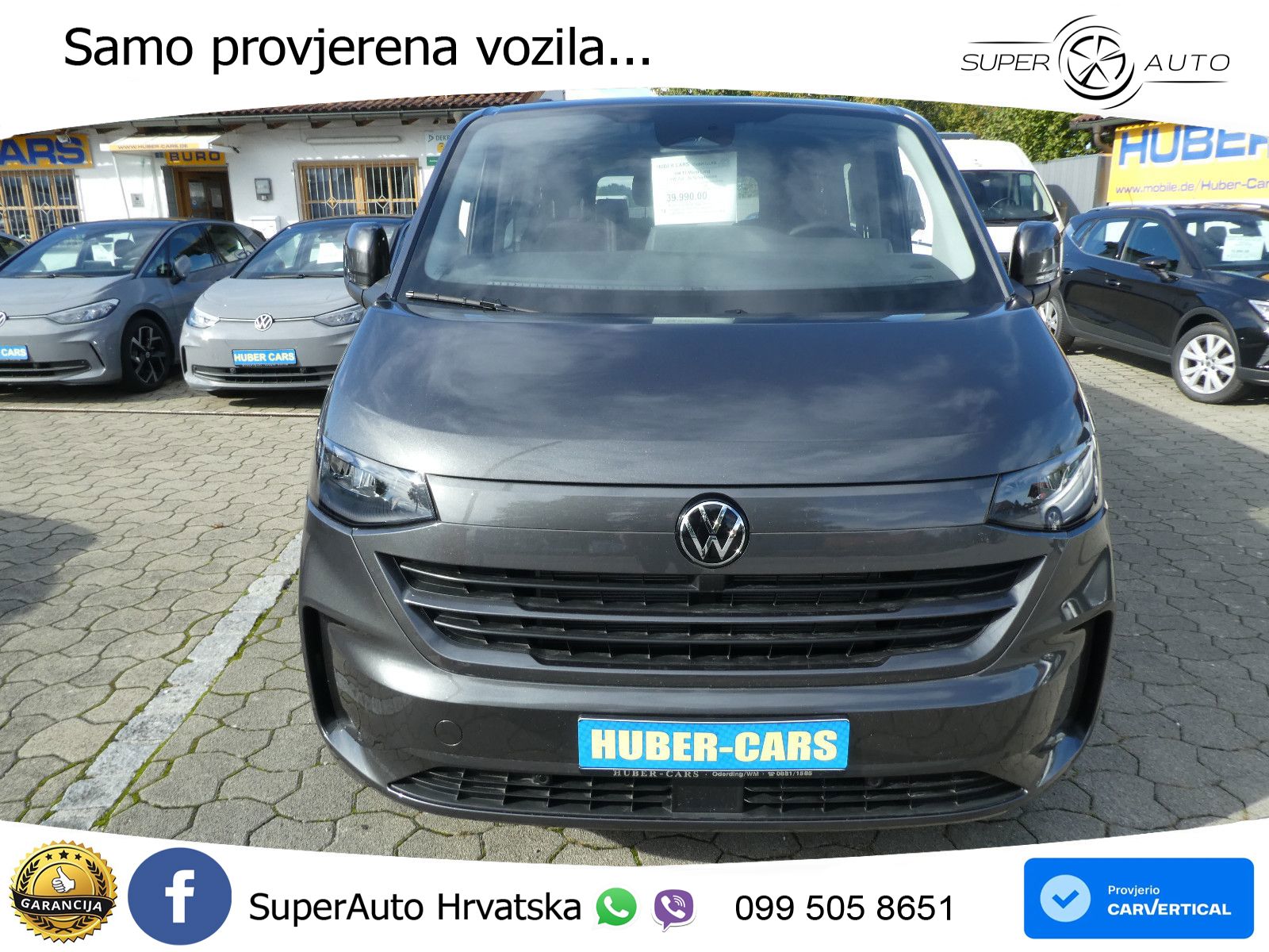 Volkswagen T7 Transporter Kombi Mixto LANG 2x SCHIEBETÜRE 150 KS