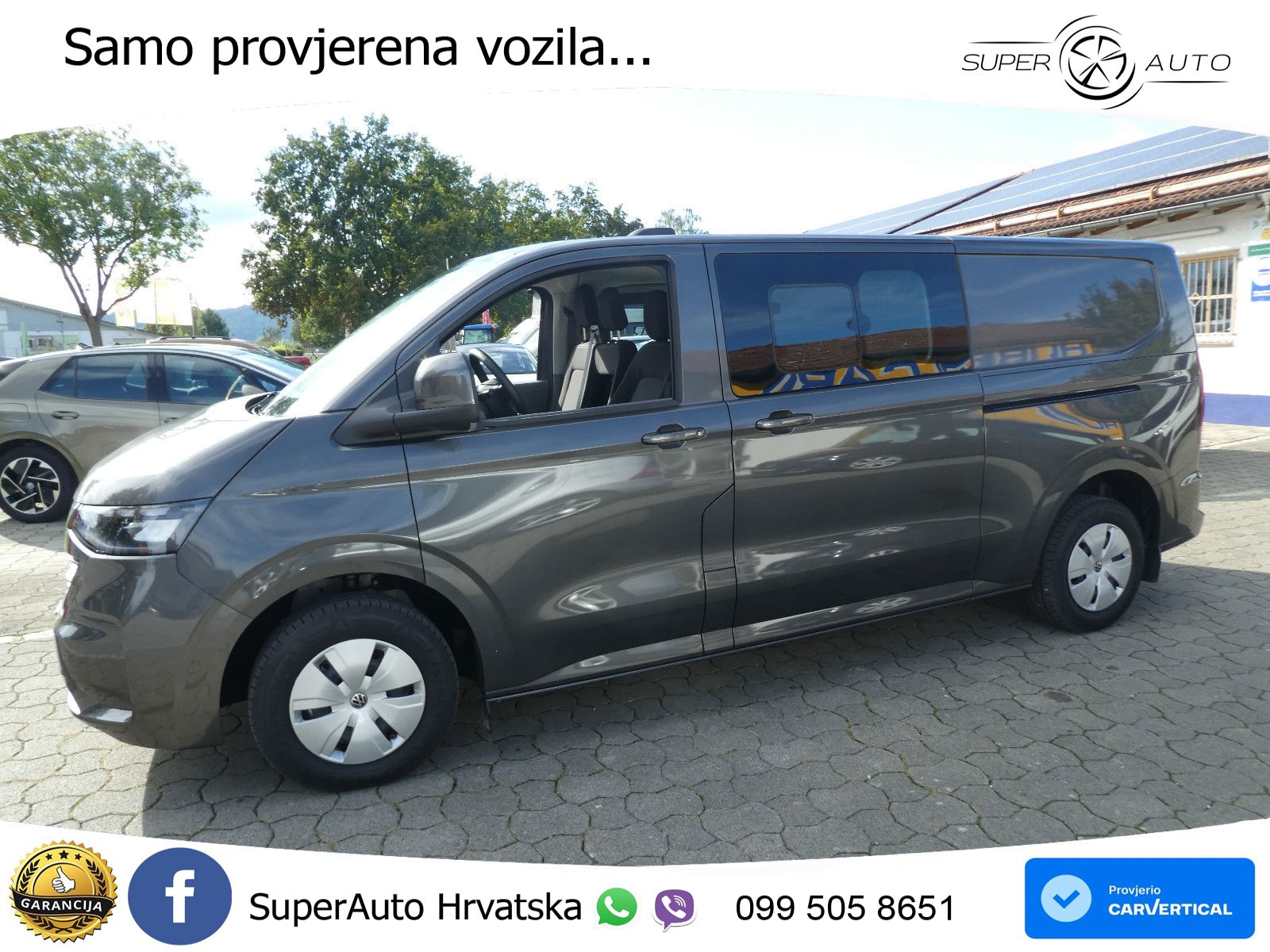 Volkswagen T7 Transporter Kombi Mixto LANG 2x SCHIEBETÜRE 150 KS