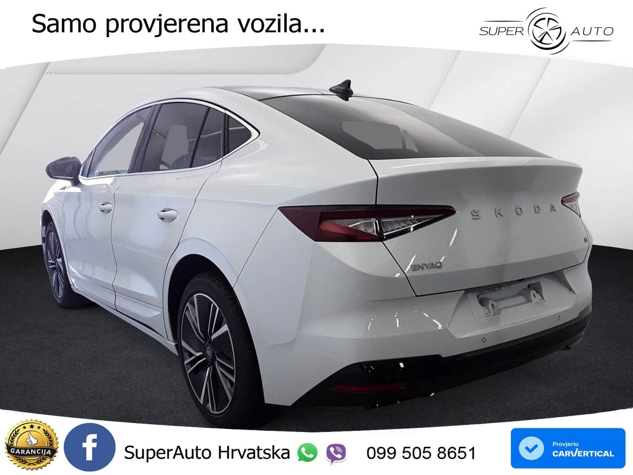 Škoda Enyaq Coupe iV 85 82 kWh (286 KS) LED+GR SJED+ACC