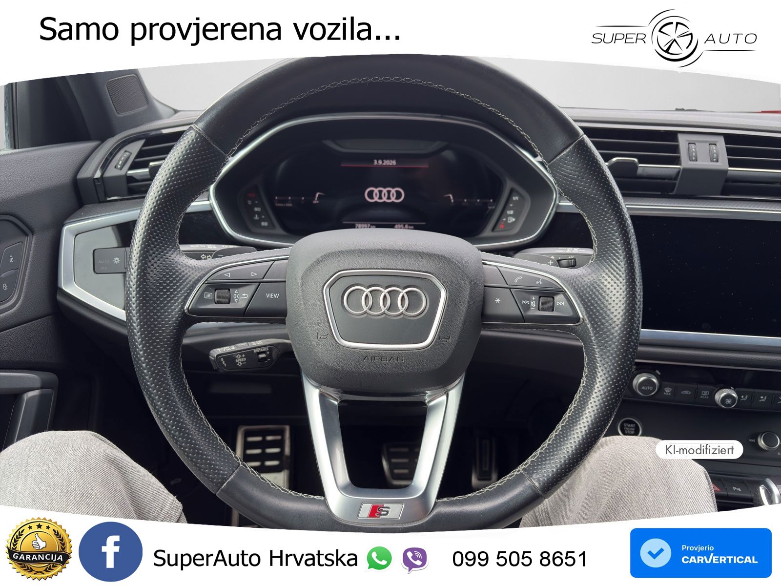 Audi Q3 Sportback 40 TDI (200 KS) quattro S tronic S line MATRIX+GR SJED+KAM